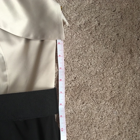 WHBM One-Shoulder Ruffle Dress NWT - Picture 7 of 8